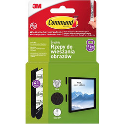 Ταινίες Command Black 5.0kr. 8τεμ. 3M 17204-201