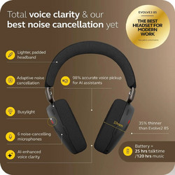 Jabra Evolve3 85 MS + Link 390c