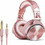OneOdio Pro10 Ενσύρματα & Ασύρματα Bluetooth Ακουστικά DJ Over Ear Ροζ Χρυσά
