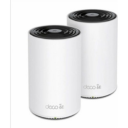 TP-Link Deco XE75 Pro V2 Mesh Access Point WiFi 6E Tri Band (2.4 & 5GHz & 6GHz) 2-Pack