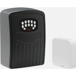 iSnatch HEYBOX Έξυπνο Κλειδοθήκη Wi-Fi - Αλουμίνιο + ABS, IP X5, 4x AAA & USB-C