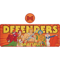 MASTERS OF THE UNIVERSE - Heroes - XL Desktop Mat + 1 Coaster