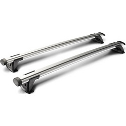 ΜΠΑΡΕΣ ΟΡΟΦΗΣ ΑΛΟΥΜΙΝΙΟΥ THROUGH BAR STANDARD 134 cm YAKIMA ΜΕ ΚΛΕΙΔΙ - 2 ΤΕΜ