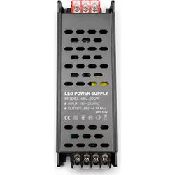 48SLIM200W ΤΡΟΦΟΔΟΤ. "48V" 200W LUCAS