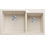 Blanco Pleon 9 Ένθετος Νεροχύτης Γρανίτη Soft White 527142 86x50cm