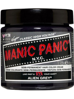 Manic Panic High Voltage Alien Grey Βαφή Μαλλιών 118ml