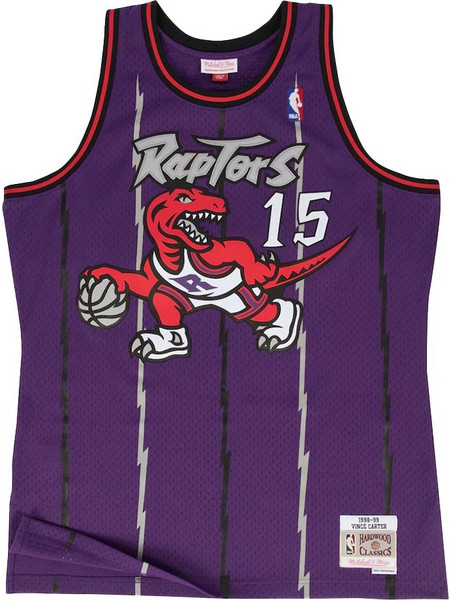 Mitchell & Ness Vince Carter Toronto Raptors Φανέλα Μπάσκετ ΝΒΑ SMJYGS18214-TRAPURP98VCA