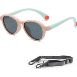 BabyCloud Βρεφικά Γυαλιά Ηλίου Multicolor Green/Peach