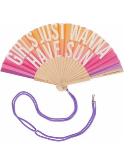 LEGAMI - GOOD VIBES 2026 - FFAN0004 QUE CALOR! - FOLDING FAN - SUNSET