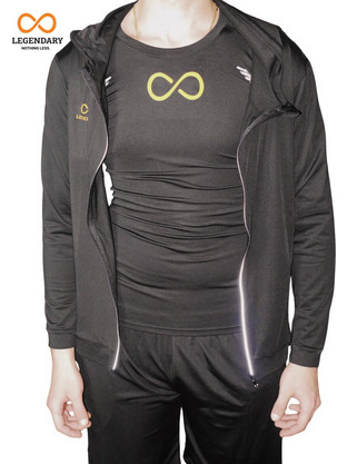 LEGENDARY SET DRY FIT ΡΟΥΧΑ ΠΡΟΠΟΝΗΣΗΣ ΜΑΥΡΟ-ΛΑΧΑΝΙ 5ΤΕΜ - Πράσινο