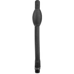 SHOWER ANAL HINCHABLE SILICONE 27 CM - ALL BLACK