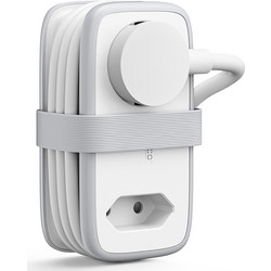 Orico APP 15.5W 5in1 Power Strip 2x AC + 2x USB-A + 1x USB-C - White