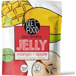 Diet Food Βιολογικά Ζελεδάκια Mango & Μήλο Χωρίς Ζάχαρη 50g 18785