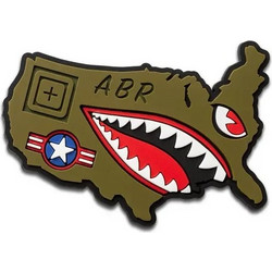 5.11 USA Tiger Shark Patch