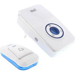 Κουδούνι ασύρματο πόρτας AC/DC 51 μελωδιών SHADOW-Well DOORBELL-SHADOW-WL