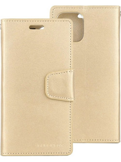 Θήκη Book Goospery Sonata Diary Case για Apple iPhone 12 Pro Max Χρυσό