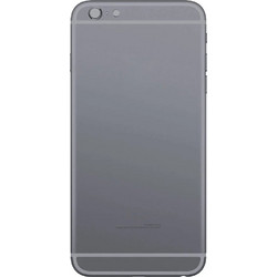 Πίσω Κάλυμμα Apple iPhone 6 με Σετ Κουμπιών και Sim Tray Ασημί Swap