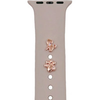 PINS CHARMS FOR SMARTWATCH STRAPS CAT rose gold