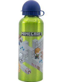 Stor Minecraft Παιδικό Μπουκάλι Αλουμινίου BPA Free Lime 530ml
