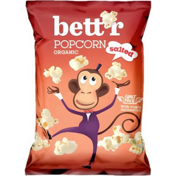 Ποπ Κορν με αλάτι Bett'r 60g ΒΙΟ