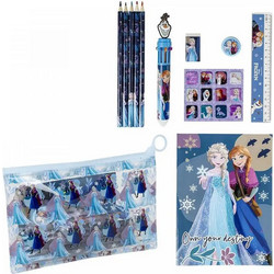 Σούπερ Σχολικό Σετ με 12 Είδη Γραφής DISNEY Frozen