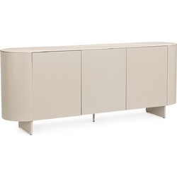 Bizzotto Ardis Μπουφές Mdf/Κεραμικός Ανοιχτός Μπεζ 200x45x81 Εκ