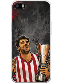 Θήκη Kings of Europe Legends - Saint George iPhone 5/5s/SE 2016 Flexible TPU (Διάφανη Σιλικόνη)