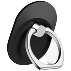 Ring Holder 360 για Κινητού σε Μαύρο Χρώμα Μαύρo Μεταλλικό