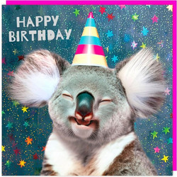ΕΥΧΕΤΗΡΙΑ ΚΑΡΤΑ KOALA HAPPY BIRTHDAY
