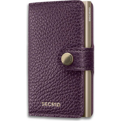 Πορτοφόλια Άνδρας Secrid Μώβ 8721077501000 Miniwallet Pebble 262