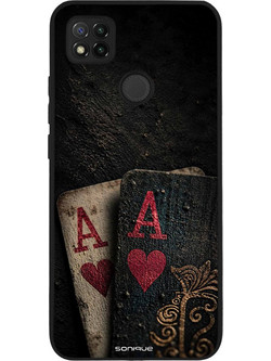 Sonique Men's Edition Θήκη με Σχέδιο «Άσος» (Xiaomi Redmi 9C / Redmi 10A)