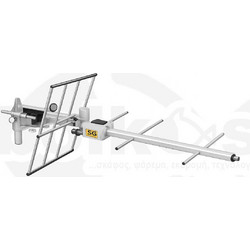 Κεραία UHF TV 2 Element Yagi με Φίλτρο LTE/5G GT Electronics