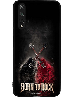 Sonique Men's Edition Θήκη (Honor 20 / Nova 5T) με Σχέδιο «Born to Rock»