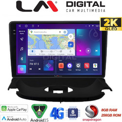 LM Digital ZQ8206UP Ηχοσύστημα Αυτοκινήτου με Οθόνη Αφής USB & GPS