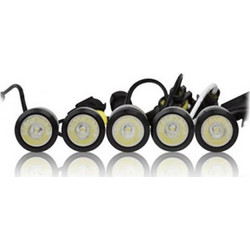 M-TECH DL-DRL825S/MT ΦΩΤΑ ΗΜΕΡΑΣ DRL 825S 12V ΠΡΟΣΘΕΤΟ DAYTIME ΔΙΕΘΝΗ ΜΕ 10LED 20x15mm ΑΣΗΜΙ 2ΤΕΜ