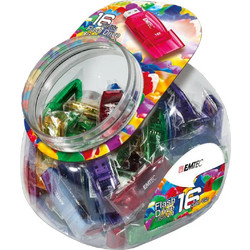 Emtec Candy Jar C410 16GB USB 2.0 80pcs