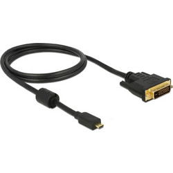 DeLock Cable DVI-D male - Micro HDMI male 1m (83585)