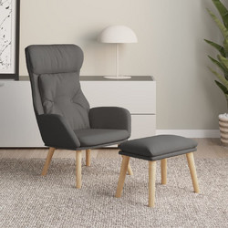 vidaXL Πολυθρόνα Relax με Υποπόδιο 3097751