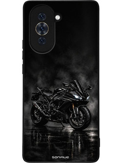 Sonique Men's Edition Back Cover με Σχέδιο «Black Ride» (Huawei Nova 10)