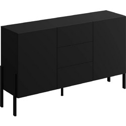 Μπουφές Plum 2D3D mini-Μαύρο