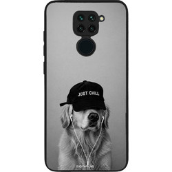 Sonique Men's Edition Θήκη με Σχέδιο «Just Chill Pup» (Xiaomi Redmi Note 9)