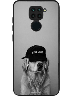 Sonique Men's Edition Θήκη με Σχέδιο «Just Chill Pup» (Xiaomi Redmi Note 9)