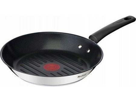 Tefal Duetto Τηγάνι Ανοξείδωτο Αντικολλητικό 26cm