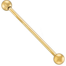 Sequoia Σκουλαρίκι Piercing barbell/μπάρα Ατσάλι I-00404 (1.6*36*5)