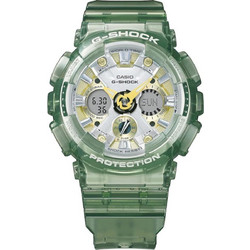 Casio G-Shock Ψηφιακό Ανδρικό Ρολόι Χρονογράφος με Πράσινο Καουτσούκ Λουράκι GMA-S120GS-3AER
