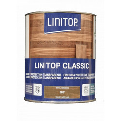 Linitop Classic Bερνίκι Εμποτισμού 283 Καρυδιά Satin 1lt