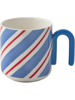 Easy Life Κούπα Πορσελάνης Twist & Match Blue 11x8x10cm 350ml Μπλε