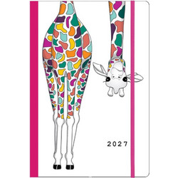Next ημερολόγιο 2027 Trends Giraffe ημερήσιο flexi με λάστιχο 14x21εκ. Με σχέδια