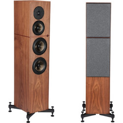 Revival Audio Atalante 5 Ζεύγος Ηχείων Hi-Fi Δαπέδου 3 Δρόμων Walnut