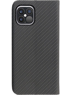 Idol 1991 Elite Anti-RFID Book Black (iPhone 12 Pro Max)